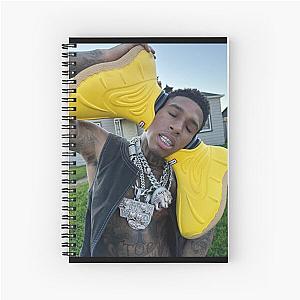 NLE Choppa shows off his new shoes Spiral Notebook