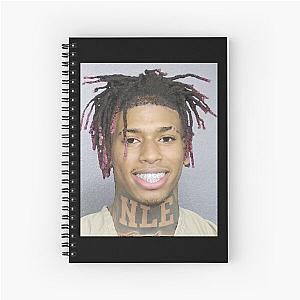 NLE Choppa Mugshot  Spiral Notebook