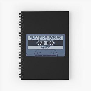 Nmixx Run for Roses Cassette  Spiral Notebook