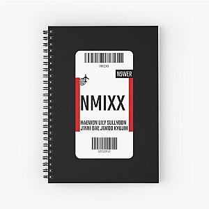 Nmixx Boarding Pass Spiral Notebook