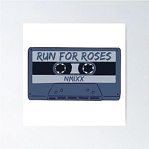 Nmixx Run for Roses Cassette  Poster