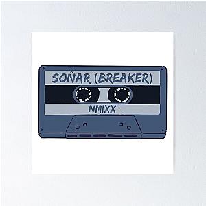 Nmixx Sonar Breaker Cassette  Poster