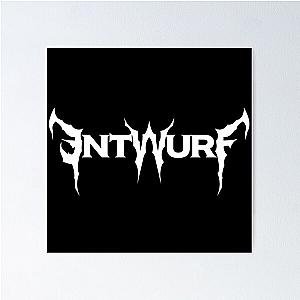 NMIXX ENTWURF 2ND SINGLE METAL LOGO Poster