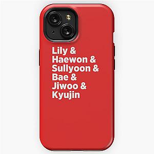 NMIXX names - Kpop music girl idol iPhone Tough Case