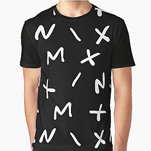 NMIXX Word Pattern Graphic T-Shirt