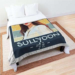 NMIXX Sullyoon Retro Animated Comforter