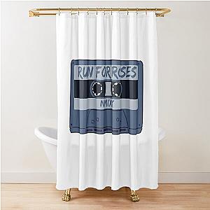 Nmixx Run for Roses Cassette  Shower Curtain