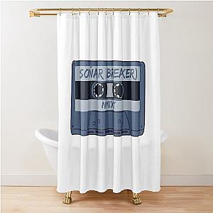 Nmixx Sonar Breaker Cassette  Shower Curtain