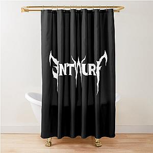 NMIXX ENTWURF 2ND SINGLE METAL LOGO Shower Curtain