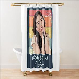 NMIXX Kyujin Retro Animated Shower Curtain