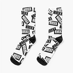 NMIXX Black White Socks