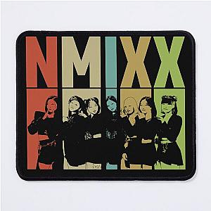 NMIXX Colorful Retro silhouette Mouse Pad