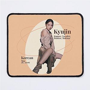 Nmixx kyujin "Ad Mare" O.O pure white polaroid pack logo Mouse Pad