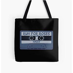 Nmixx Run for Roses Cassette  All Over Print Tote Bag