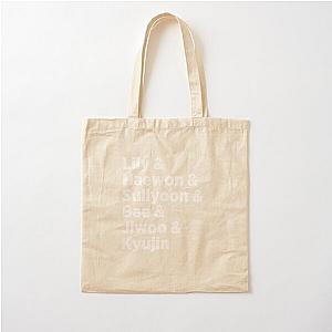 NMIXX names - Kpop music girl idol Cotton Tote Bag