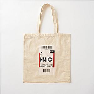 Nmixx Boarding Pass Cotton Tote Bag