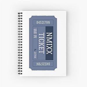 Nmixx Ticket Spiral Notebook