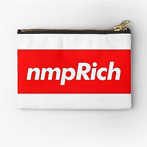 NMPLOL nmpRich Red Box Twitch emote Meme BTTV Better Twitch TV Merch Zipper Pouch