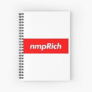 NMPLOL nmpRich Red Box Twitch emote Meme BTTV Better Twitch TV Merch Spiral Notebook