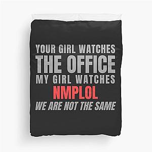 NMPLOL Twitch Streamer Funny Meme Omegalul Duvet Cover