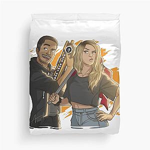 OTK - One True King - Nmplol and Malena - Nick Polom and Malena Tudi Duvet Cover