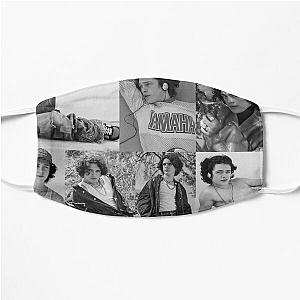 Black and White Noah Jupe Collage  Flat Mask