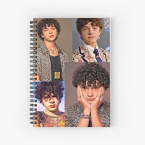 Noah Jupe Collage 3 Spiral Notebook