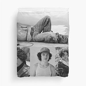 Black and White Noah Jupe Collage  Duvet Cover