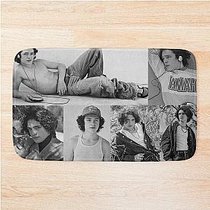 Black and White Noah Jupe Collage  Bath Mat