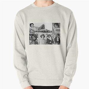 Black and White Noah Jupe Collage  Pullover Sweatshirt