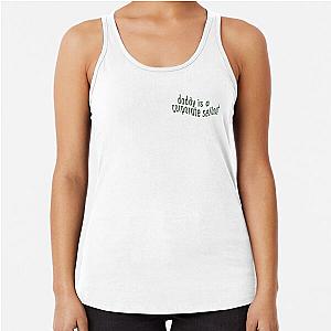 daddy is a corporate sellout - Noah Kahan  Racerback Tank Top