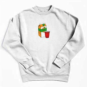 Noah Kahan orange juice Pullover Sweatshirt