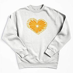 Noah Kahan Orange Juice Heart Pullover Sweatshirt