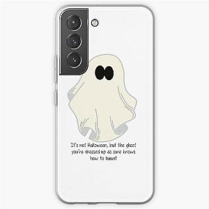 Halloween Lyrics with Ghost - Noah Kahan Samsung Galaxy Soft Case RB1508