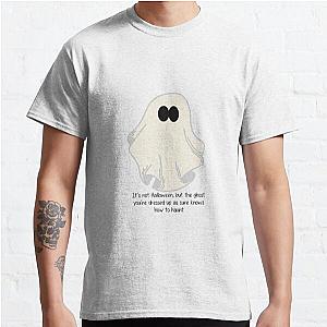 Halloween Lyrics with Ghost - Noah Kahan Classic T-Shirt RB1508