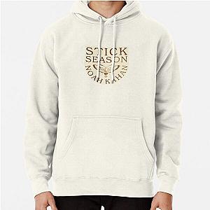 Noah Kahan Stick Season Badge | Tan Pullover Hoodie RB1508