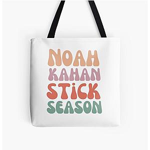 Noah Kahan, stick season All Over Print Tote Bag RB1508