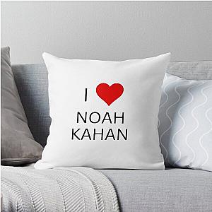 I love Noah Kahan Throw Pillow RB1508