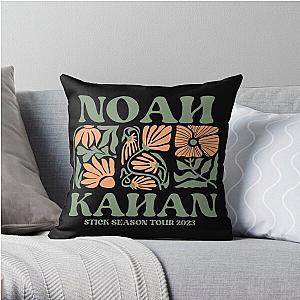 Floral Noah Kahan Throw Pillow RB1508