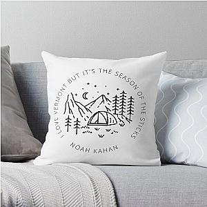 Noah Kahan Stick Season Throw Pillow RB1508