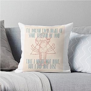 noah kahan stick season lyric print  Throw Pillow RB1508