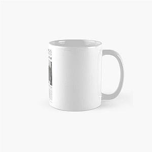 Noah Kahan Retro Newspaper Classic Mug RB1508