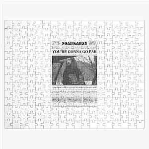 Noah Kahan Retro Newspaper Jigsaw Puzzle RB1508