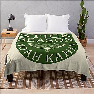 Noah Kahan Stick Season Badge | Green Throw Blanket RB1508