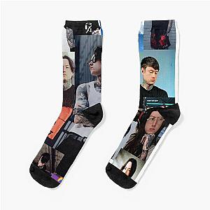 Noah Sebastian photo COLLAGE Socks