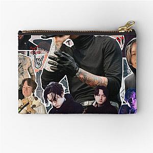 noah sebastian photo collage  Zipper Pouch