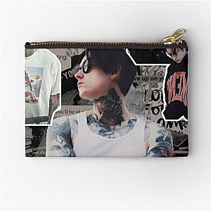 noah sebastian photo collage  Zipper Pouch