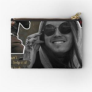 noah sebastian photo collage  Zipper Pouch