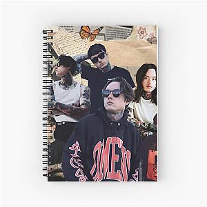 Noah Sebastian photo COLLAGE Spiral Notebook