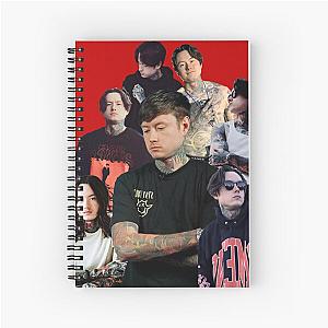 Noah Sebastian photo COLLAGE Spiral Notebook